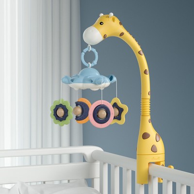 musical cot mobile with lights